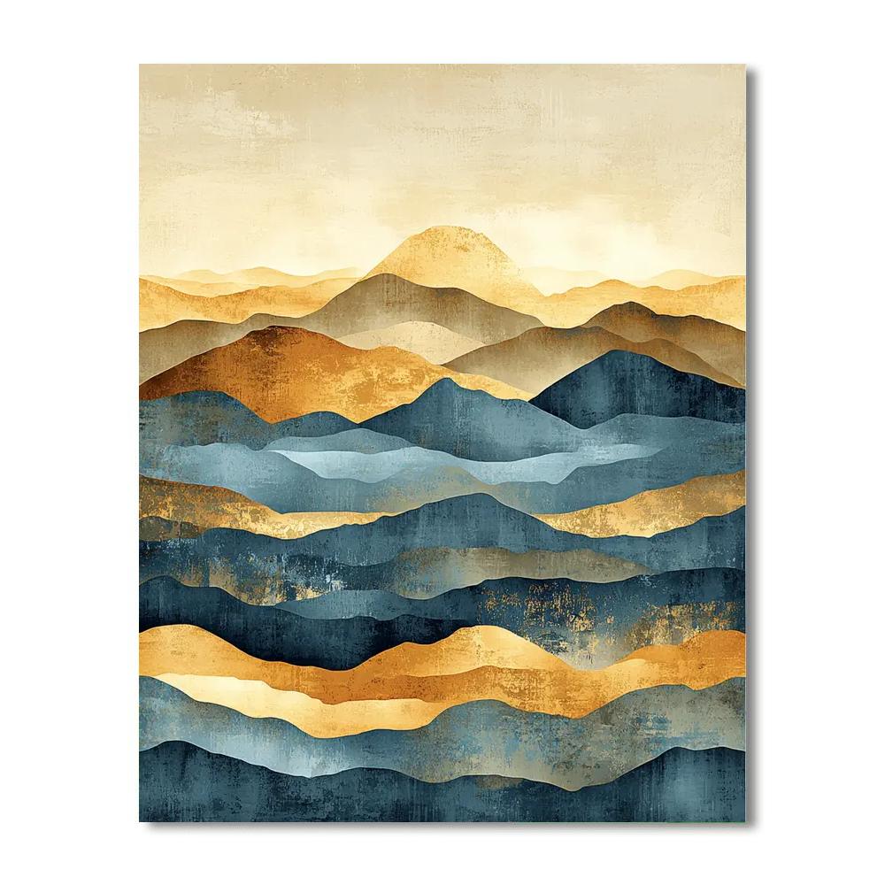 Leonardo Da Vinci Inspired Sublime Landscapes  Paint By Numbers Art