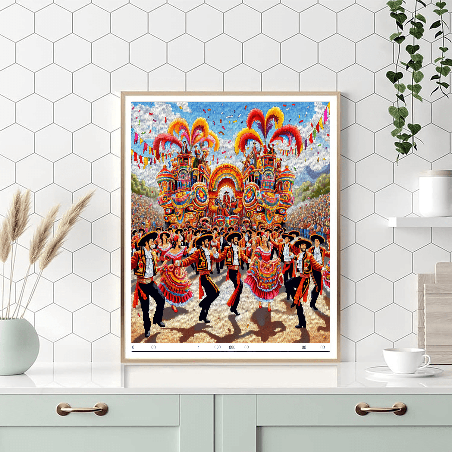 Fiesta Nacional Del Sol - Argentina Numbered Painting Kits