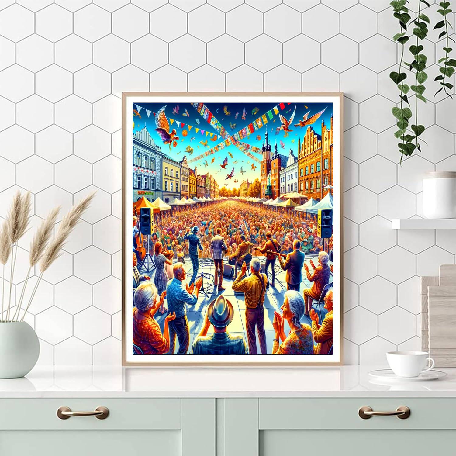 Day Of Music - Poland Number Painting