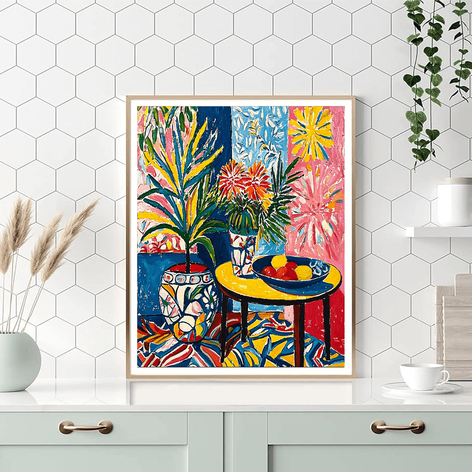 Henri Matisse Inspired Reflections Of Joy  Painting By Numbers Kit