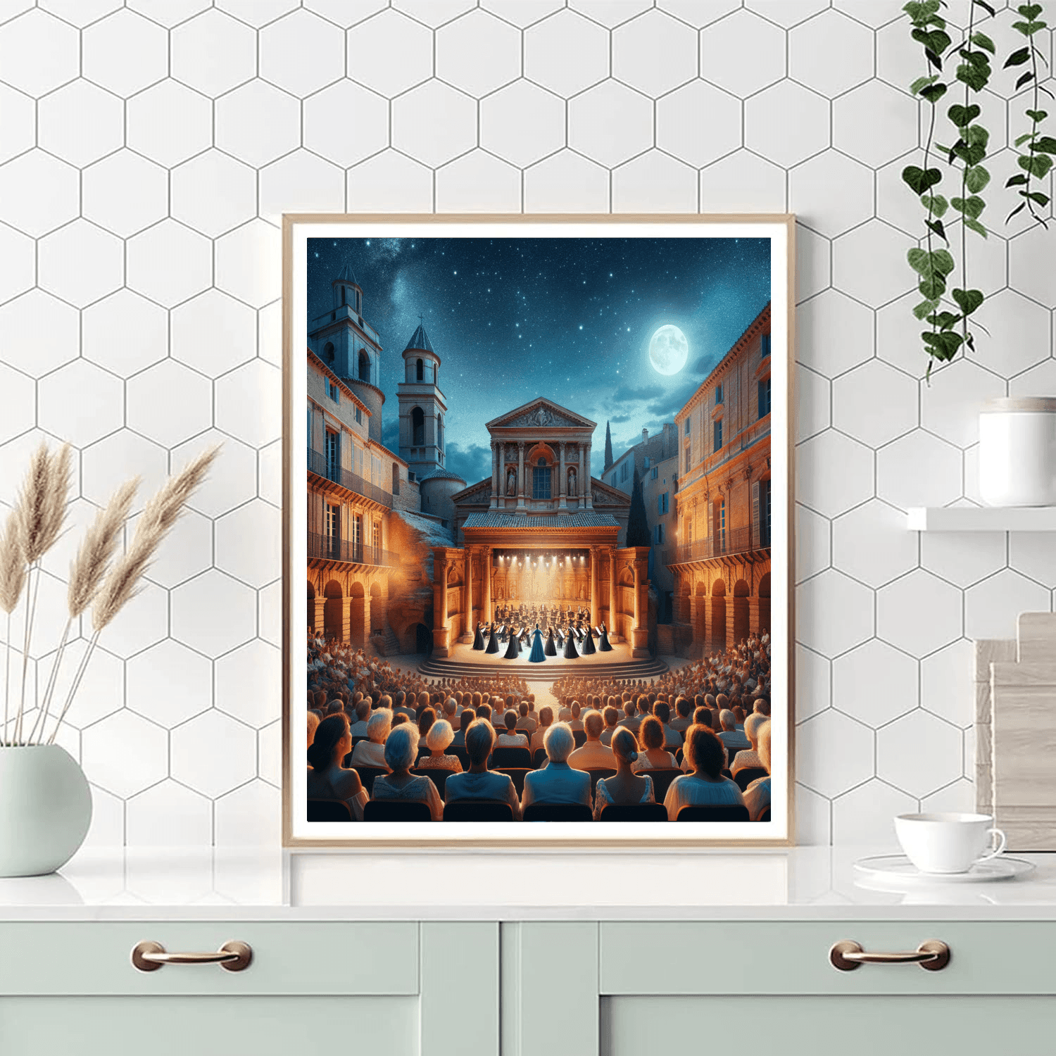 Aix-en-provence Festival - Provence Numbered Painting Kits