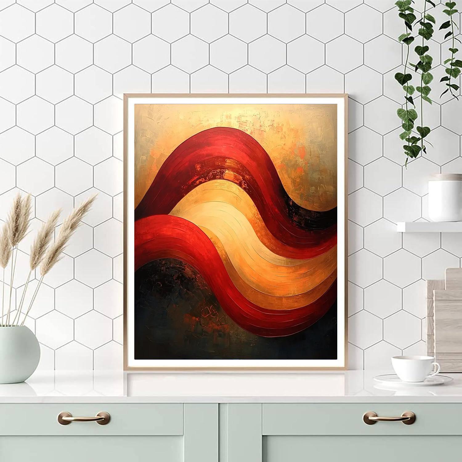 Caravaggio Inspired Odyssey Of Emotion  Number Painting