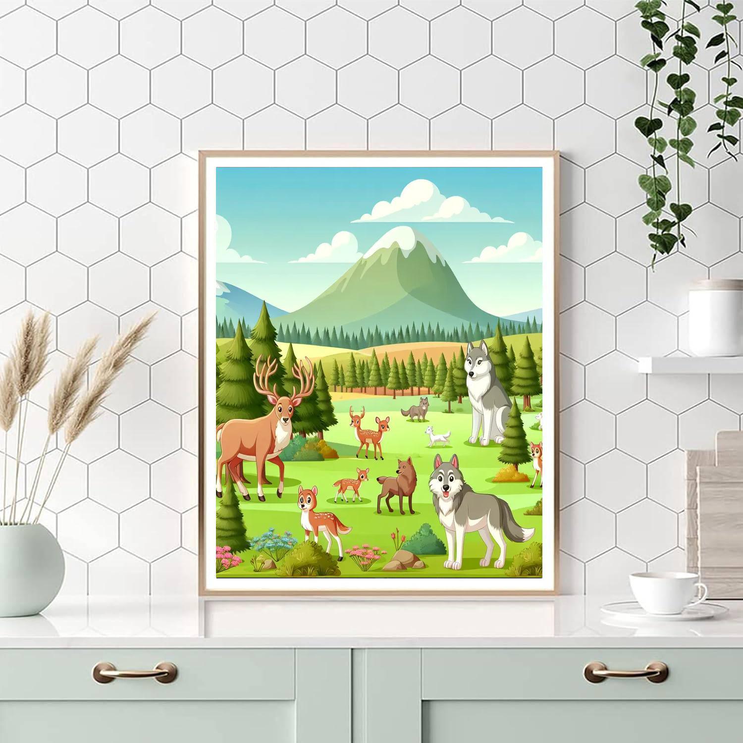 Wanderlust Wilderness Paint By Color