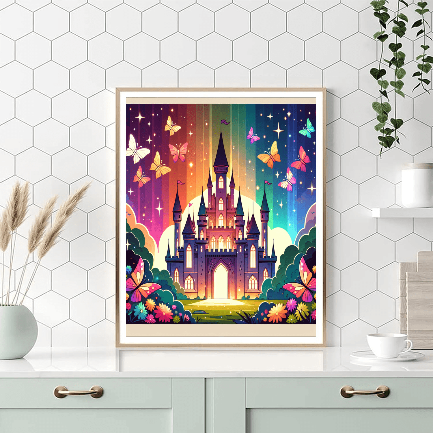 Magical Castle Fantasy Paint By Numbers Kits