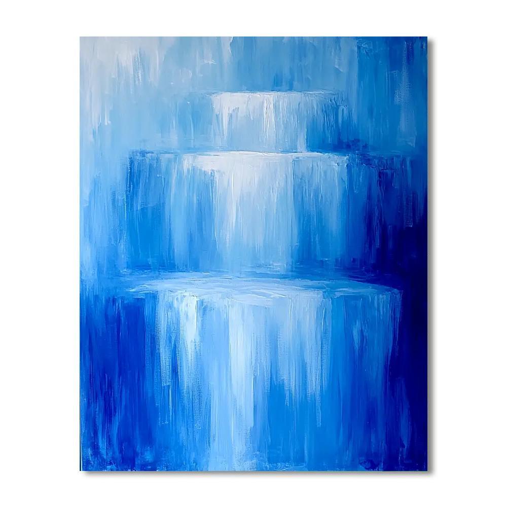Edgar Degas Inspired Cascades Of Dreams  Numbered Painting Kits