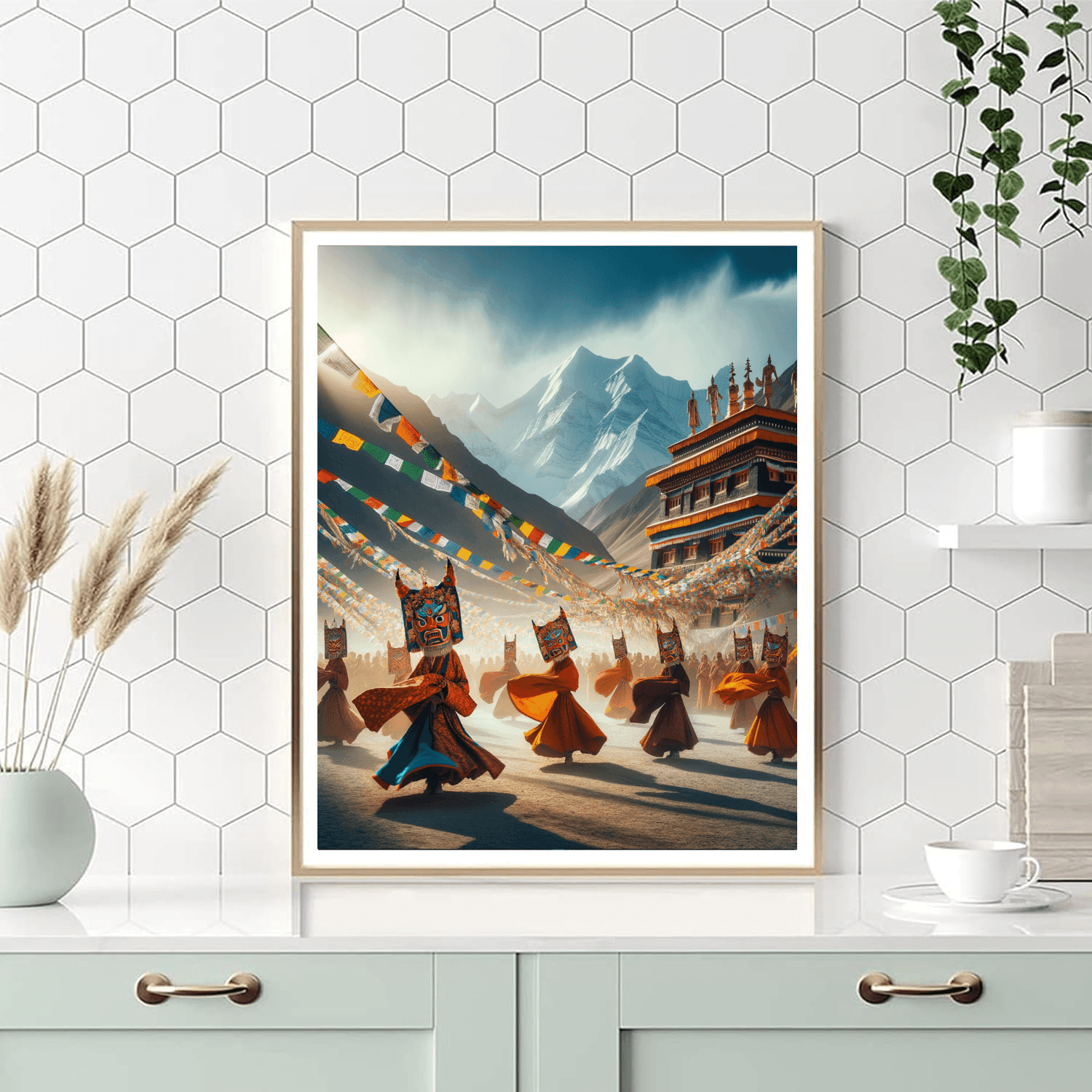 Hemis Festival - Leh Paint By Color