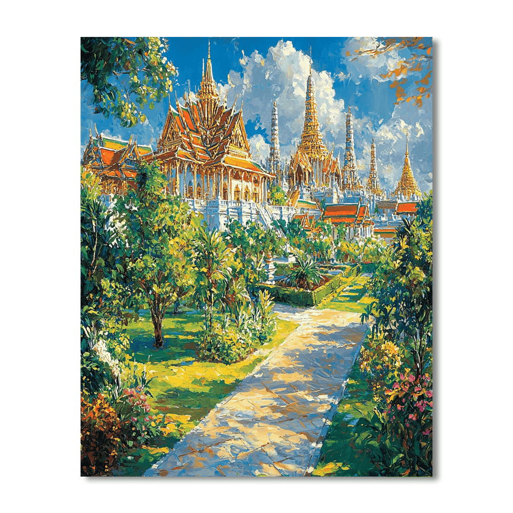 Grand Palace Number Painting