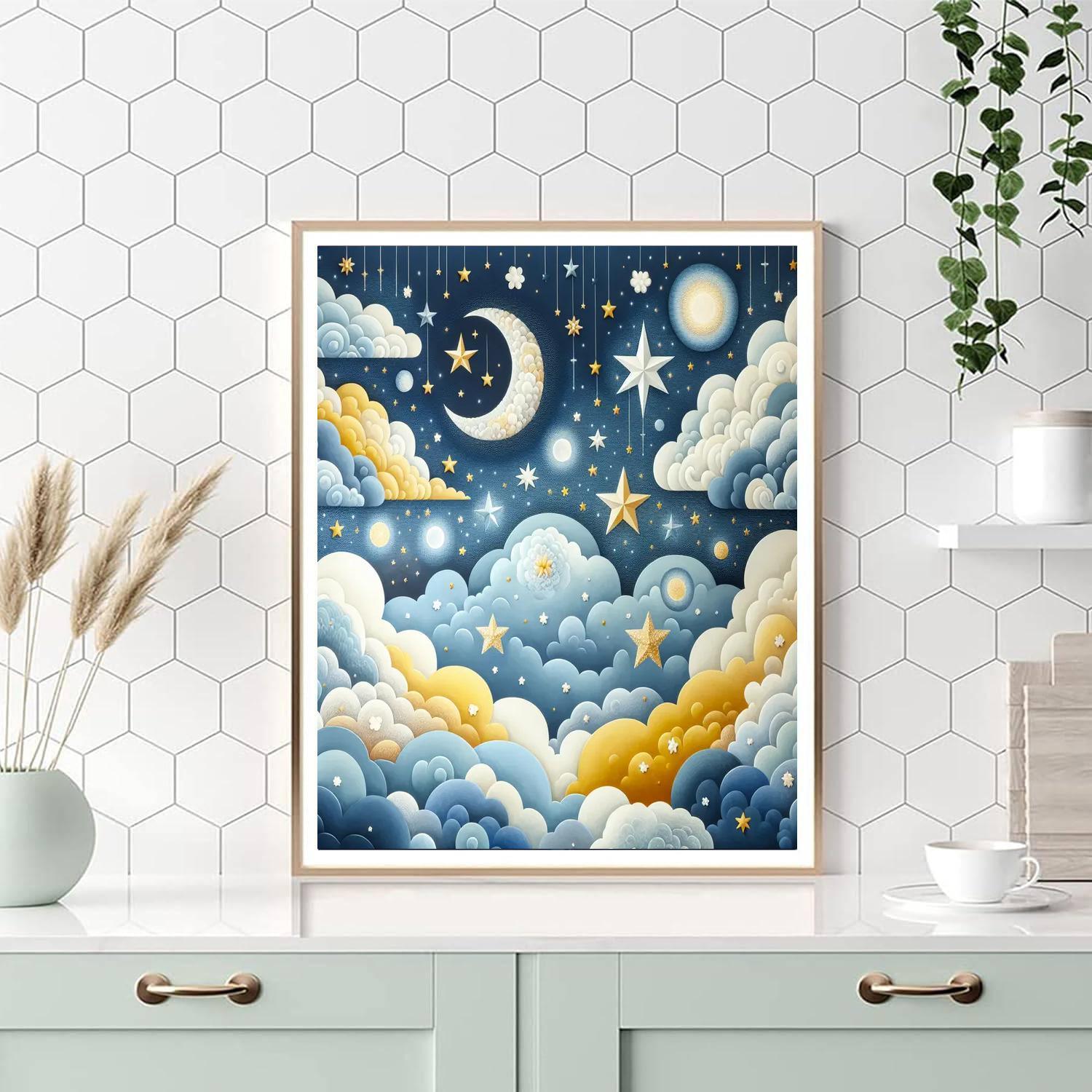 Dreamy Celestial Wonders - DIY Painting By Numbers Kit – Artistry Rack
