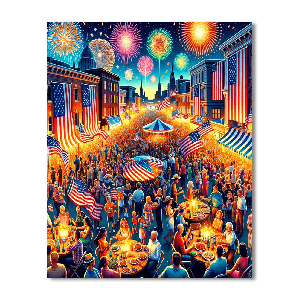 Independence Day - United States DIY Paint By Numbers
