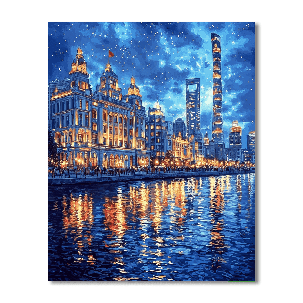 The Bund Paint By Number