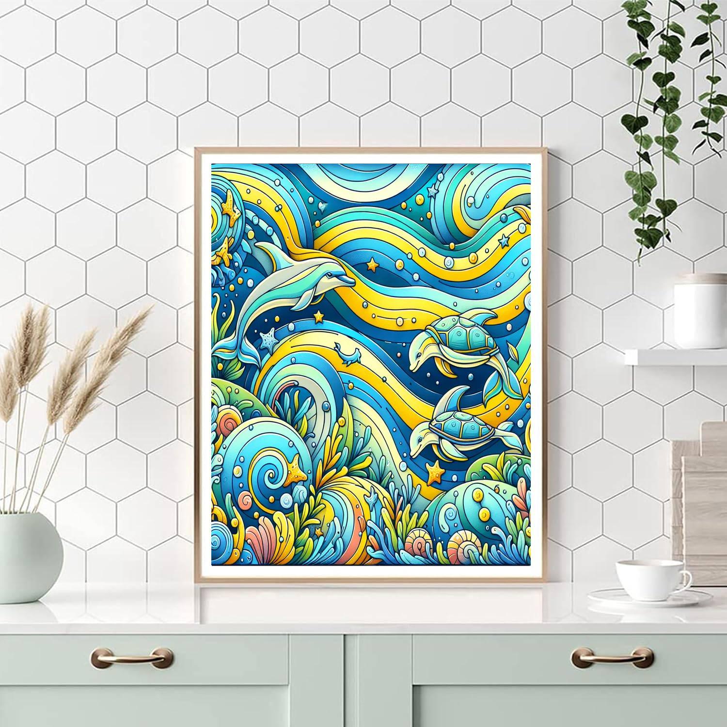 Mystical Ocean Adventure Paint By Numbers