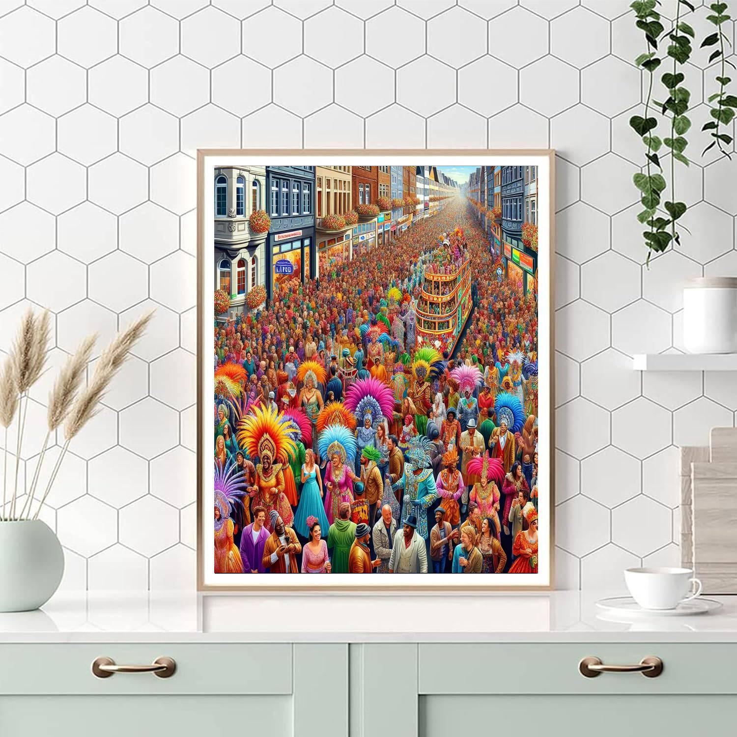 Düsseldorf Carnival Painting Number Kit