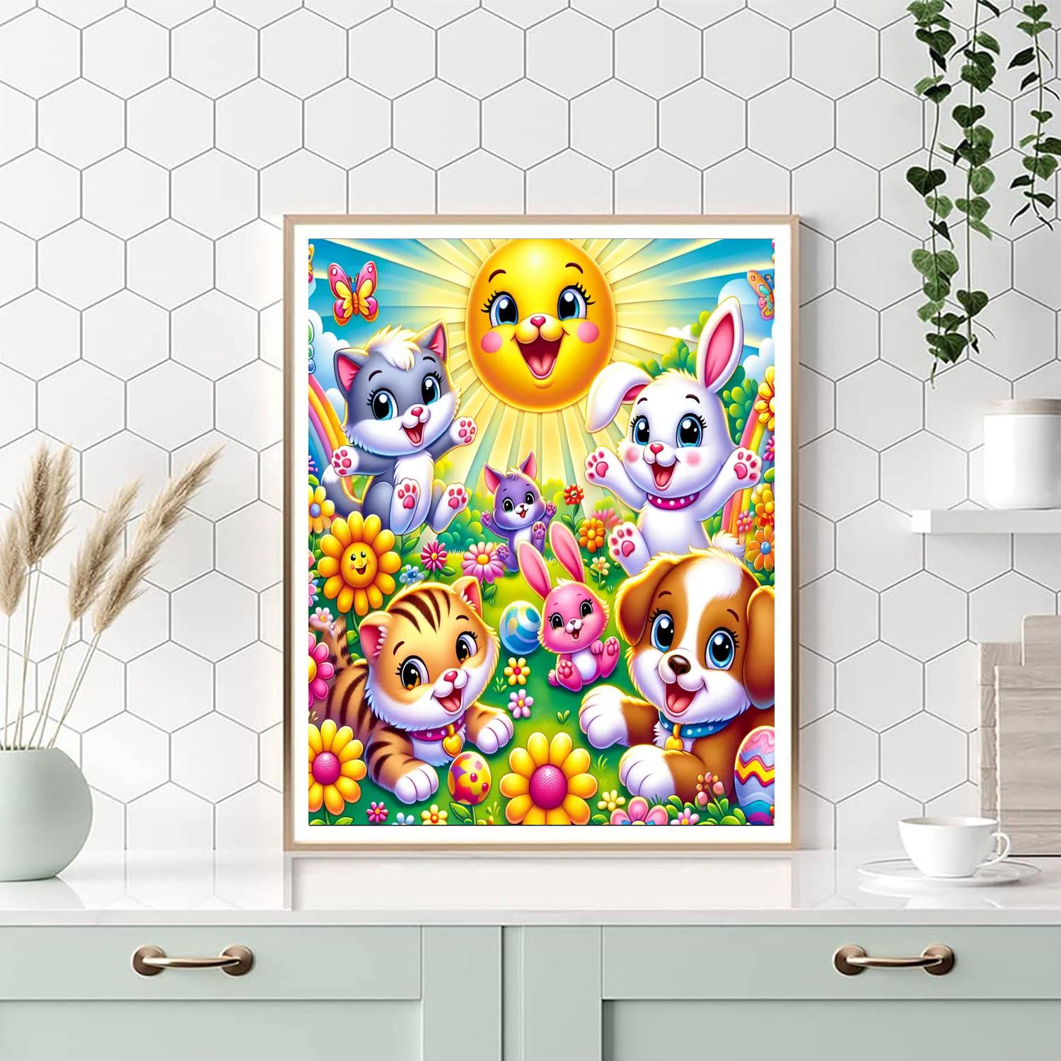 Cute Critter Chronicles Paint By Numbers