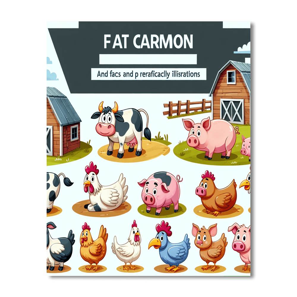 Friendly Farmyard Frolix Paint By Numbers Art