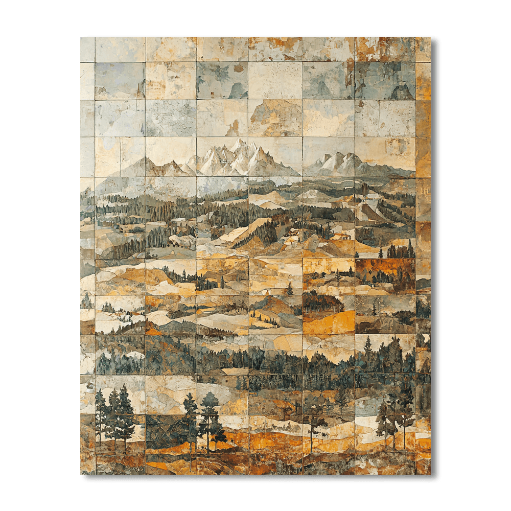 Anselm Kiefer Inspired The Essence Of Earth  Paint By Numbers Kits