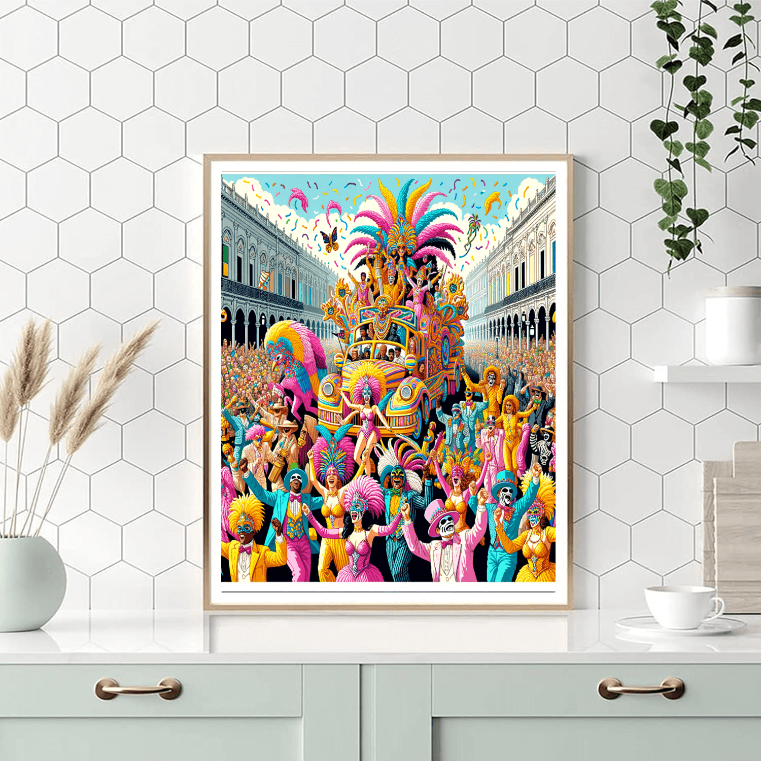 Rijeka Carnival - Rijeka, Croatia Paint By Number