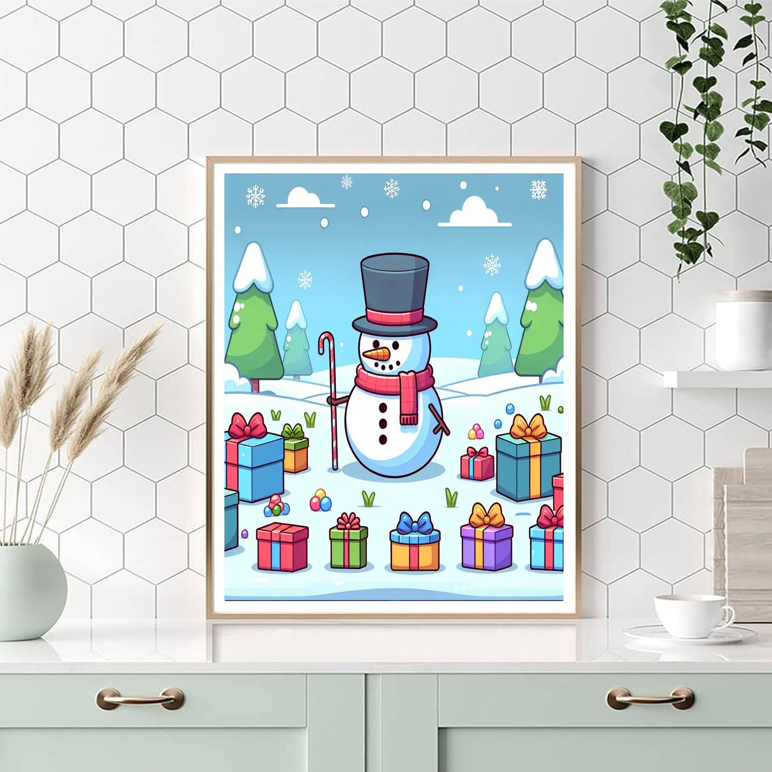 Holiday Wonderland Paint By Numbers Kits