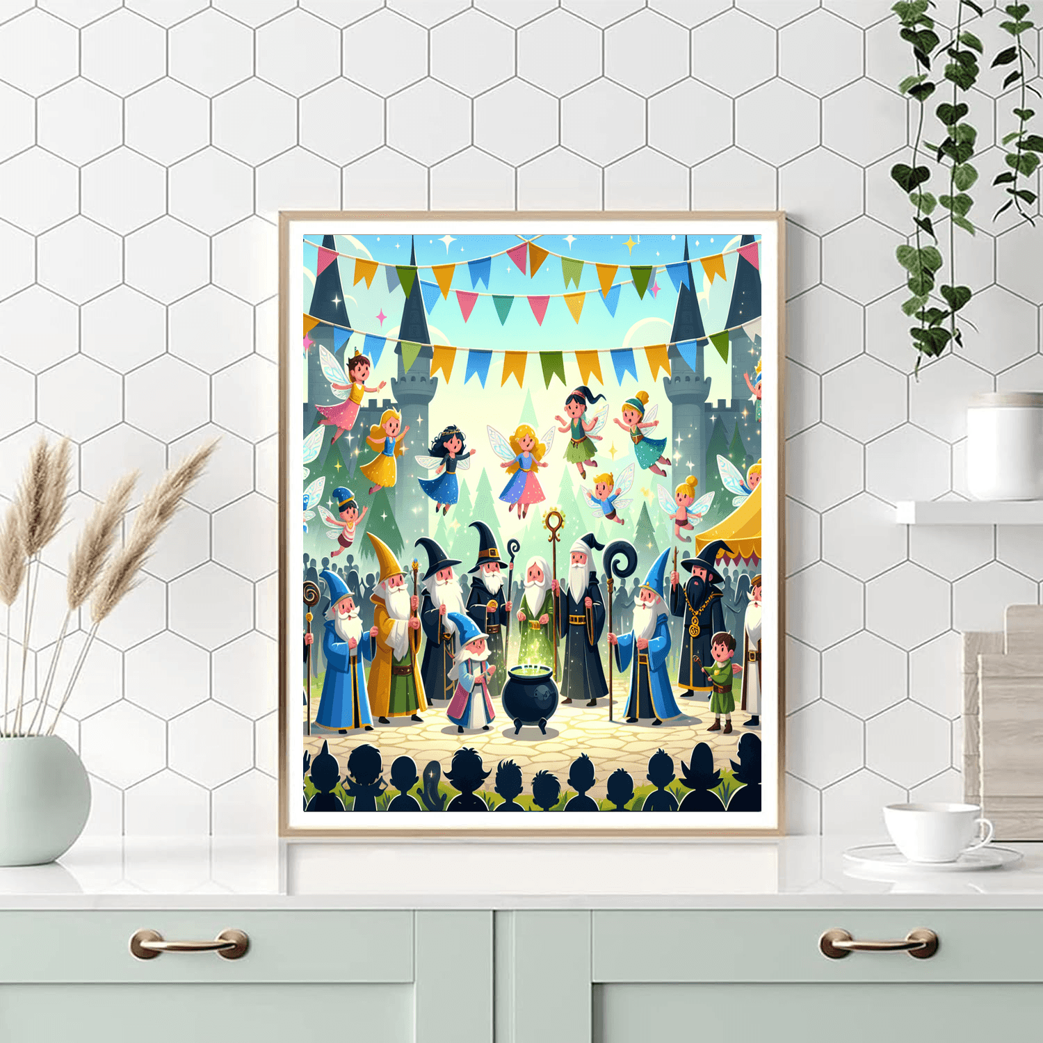 Magical Kingdom Celebration Paint By Color