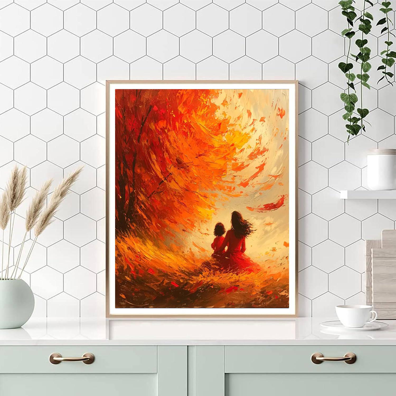 A Mother's Love, Everlasting Painting By Numbers Kit