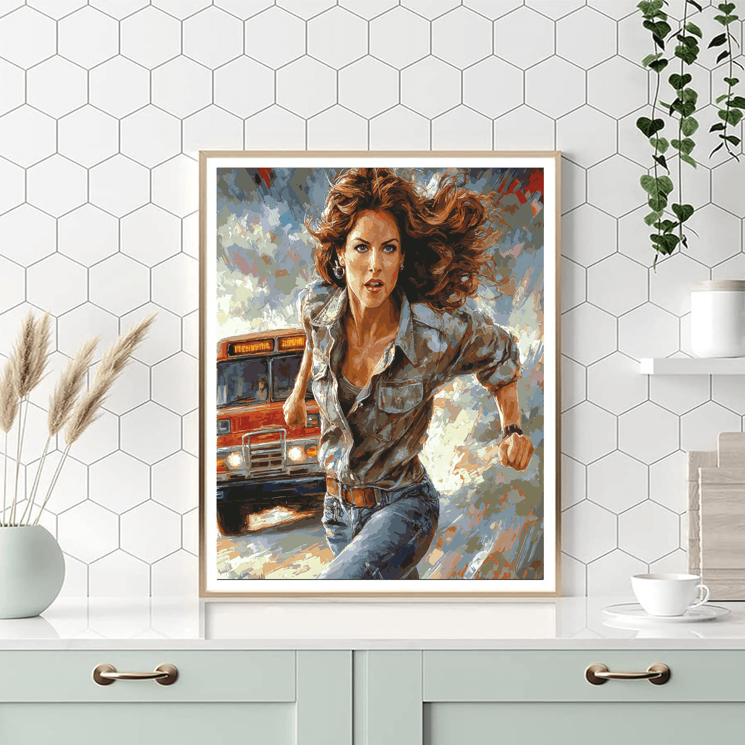 Sandra Bullock: Speeding Through Cinematic Realms Paint By Number