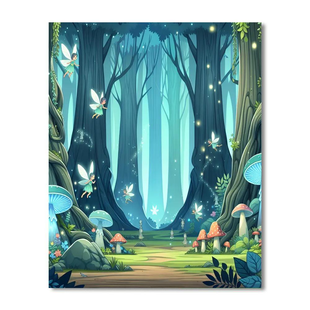 Hidden Hallow Paint By Numbers Art