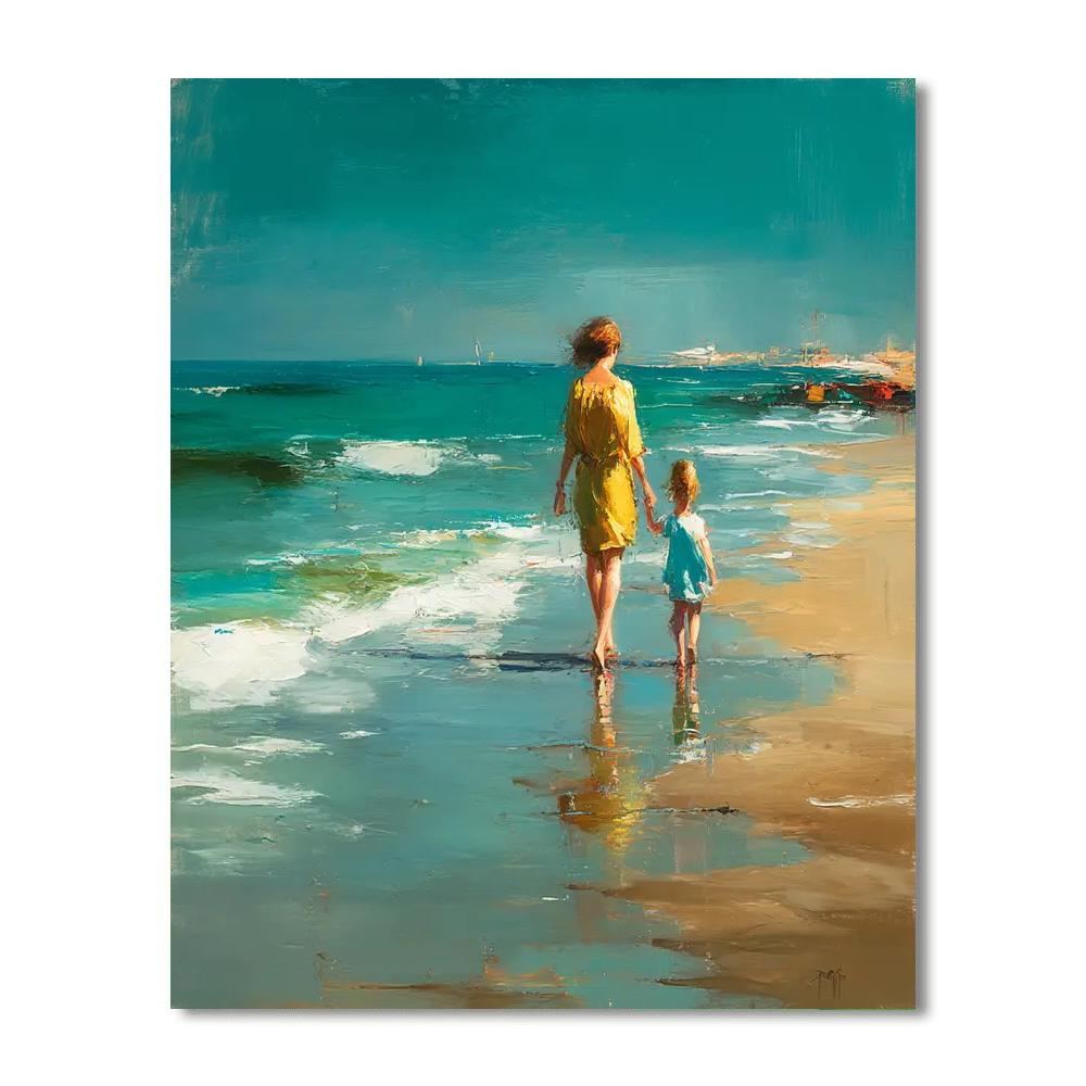 Shores Of Maternal Care Paint By Color