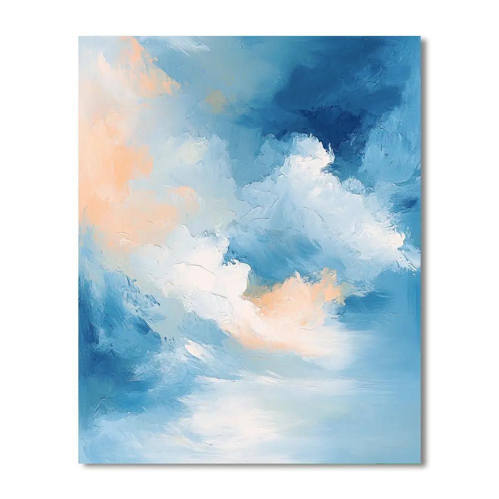 Leonardo Da Vinci Inspired Elysian Skies  Paint By Number