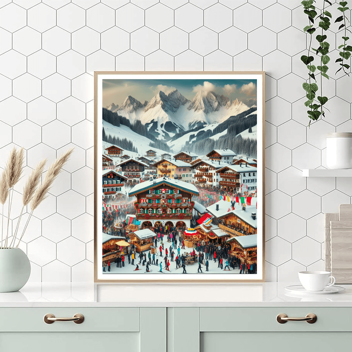 Kitzbühel Alpine Festival - Austria Paint By Numbers