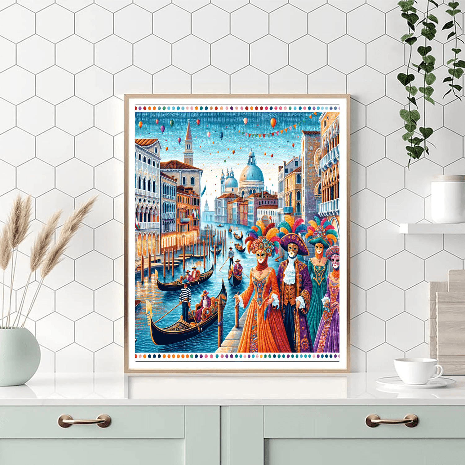 Carnival Of Venice - Venice, Italy Paint By Color