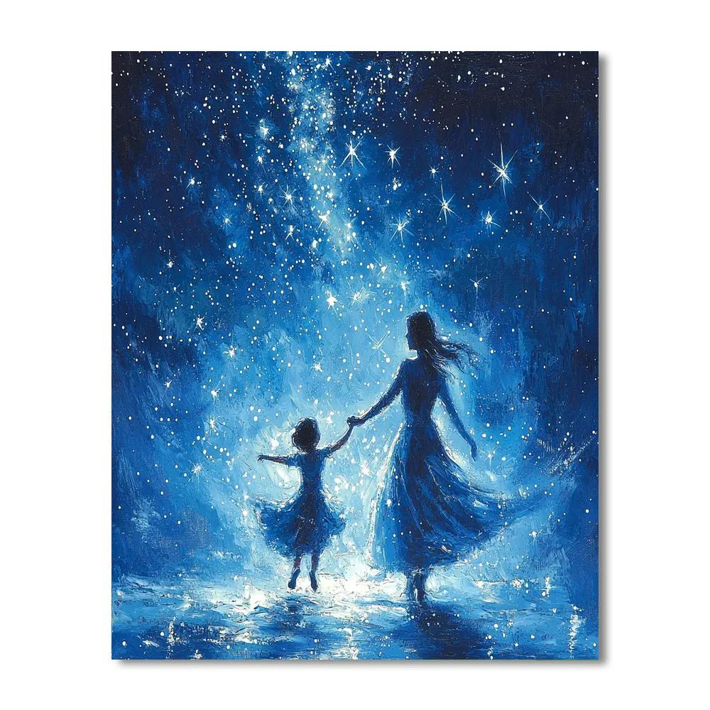 Dance Of A Thousand Stars Paint By Color