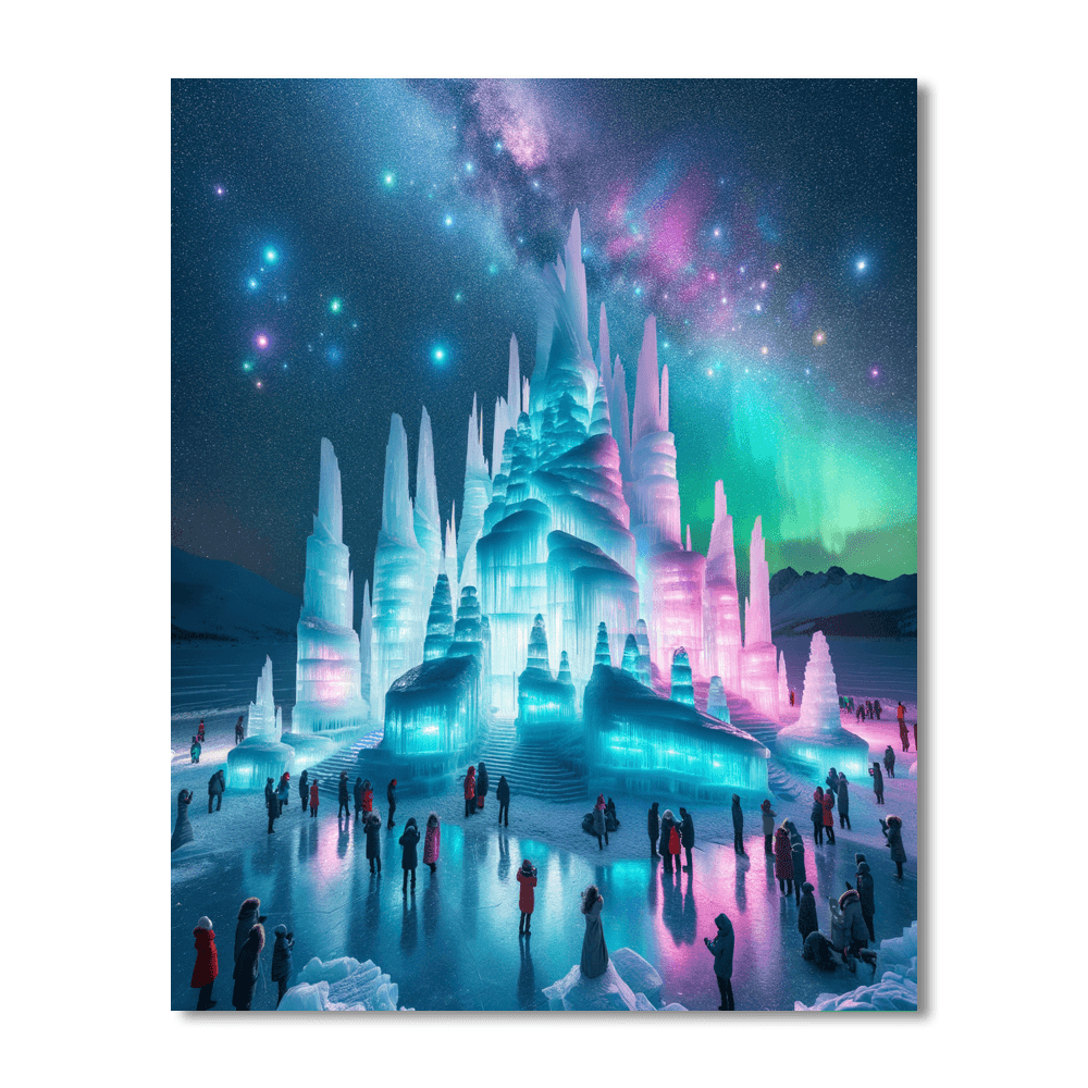 Harbin Ice Festival - China Paint By Number