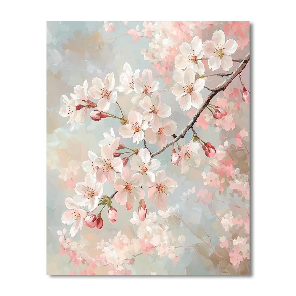 Leonardo Da Vinci Inspired Silent Blossom  Paint By Numbers