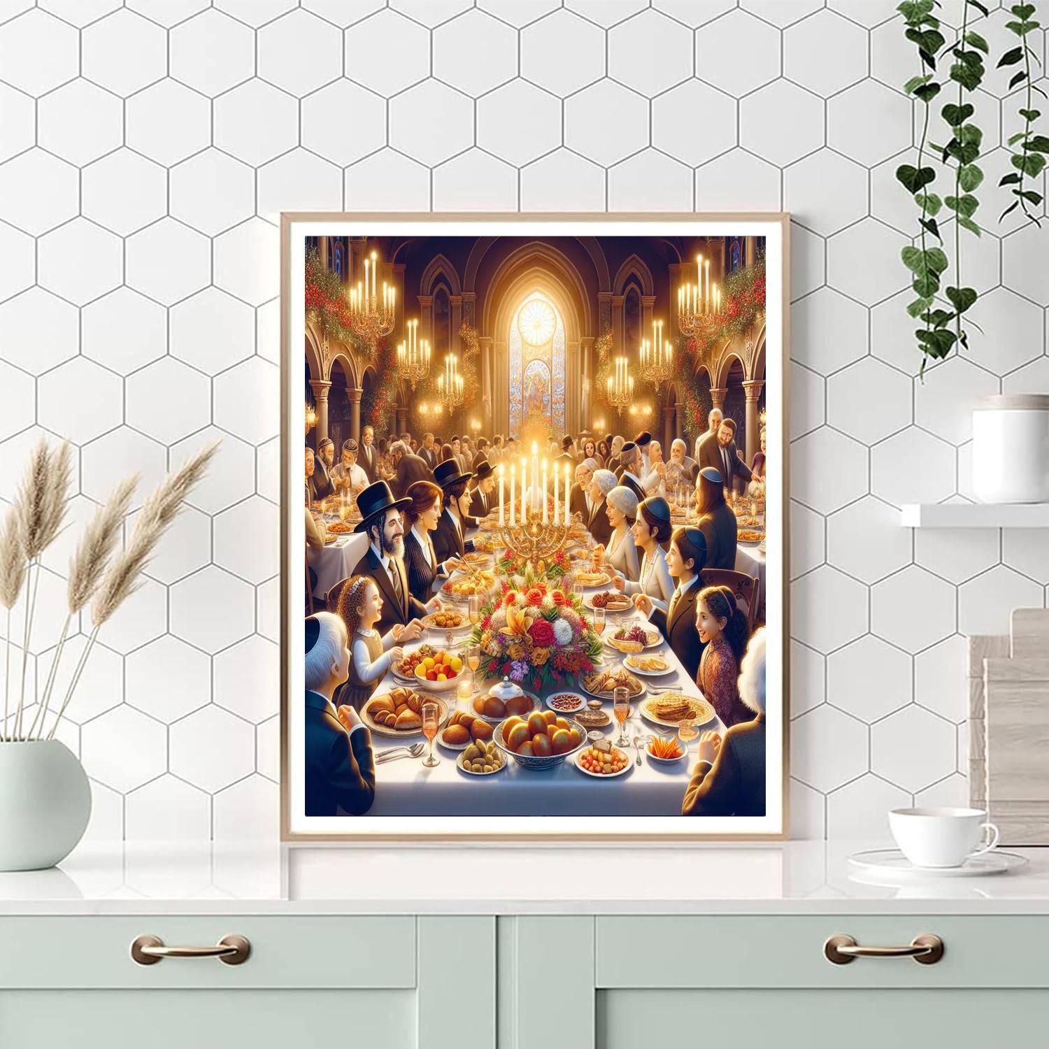 Rosh Hashanah Celebrations Paint By Numbers Kits