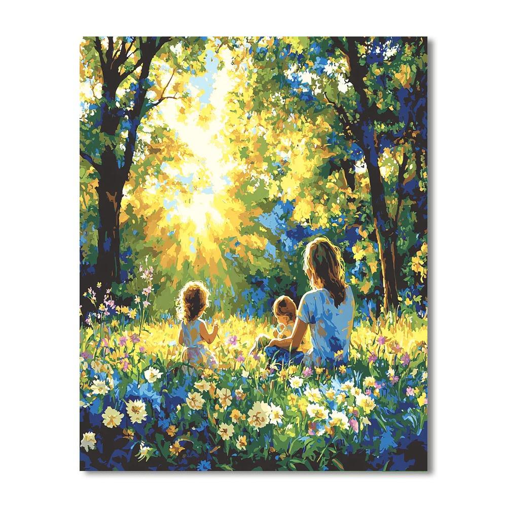 Sunlit Memories Numbered Painting Kits
