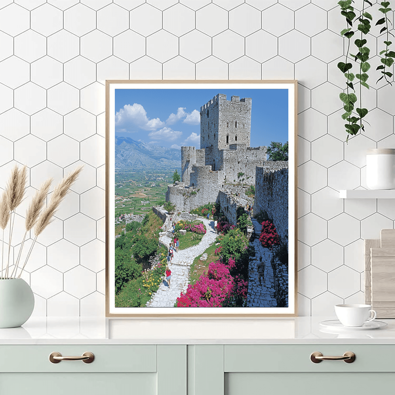 Gjirokastër Castle DIY Paint By Numbers