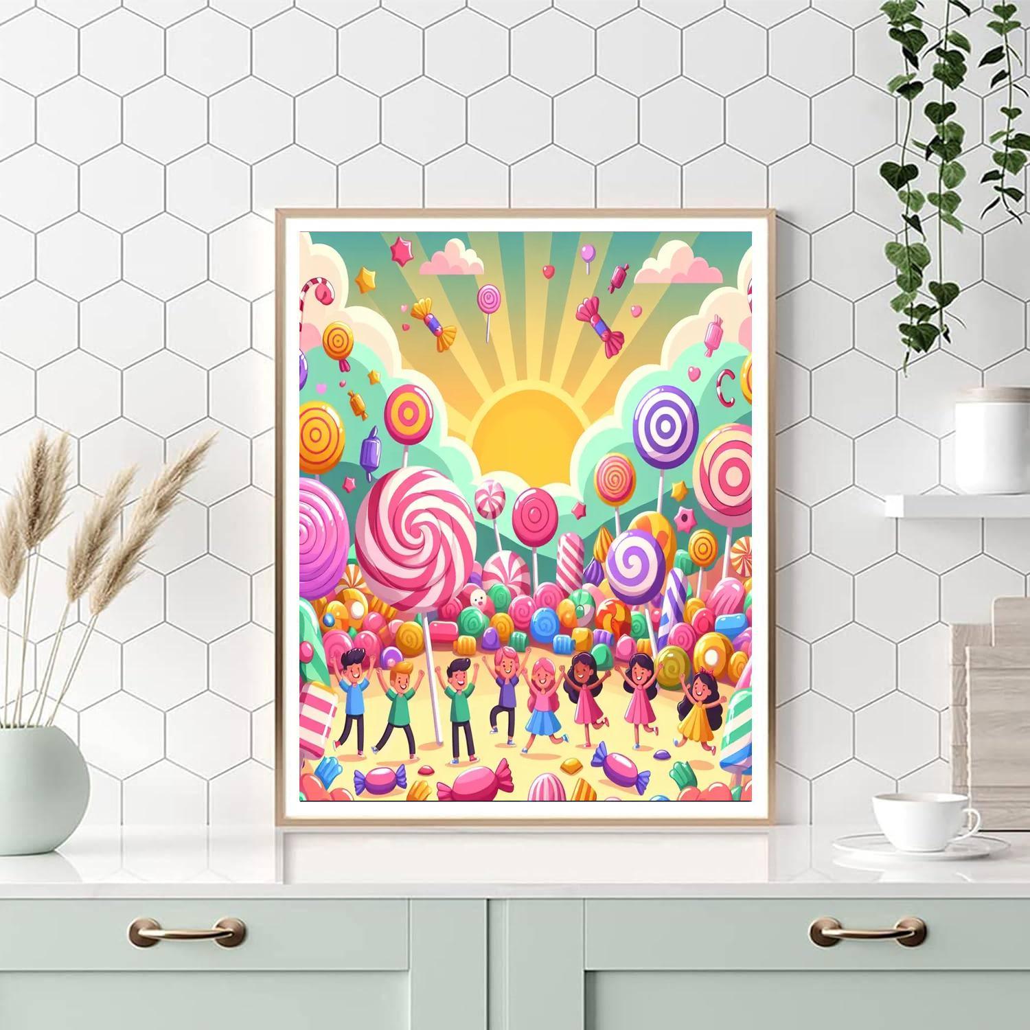 Exploring The Candy World Paint By Color