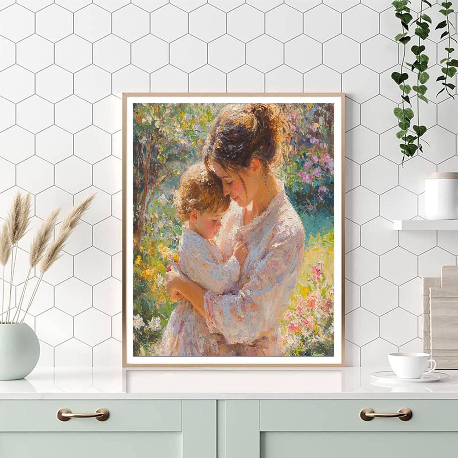 Love’s Gentle Embrace Paint By Numbers