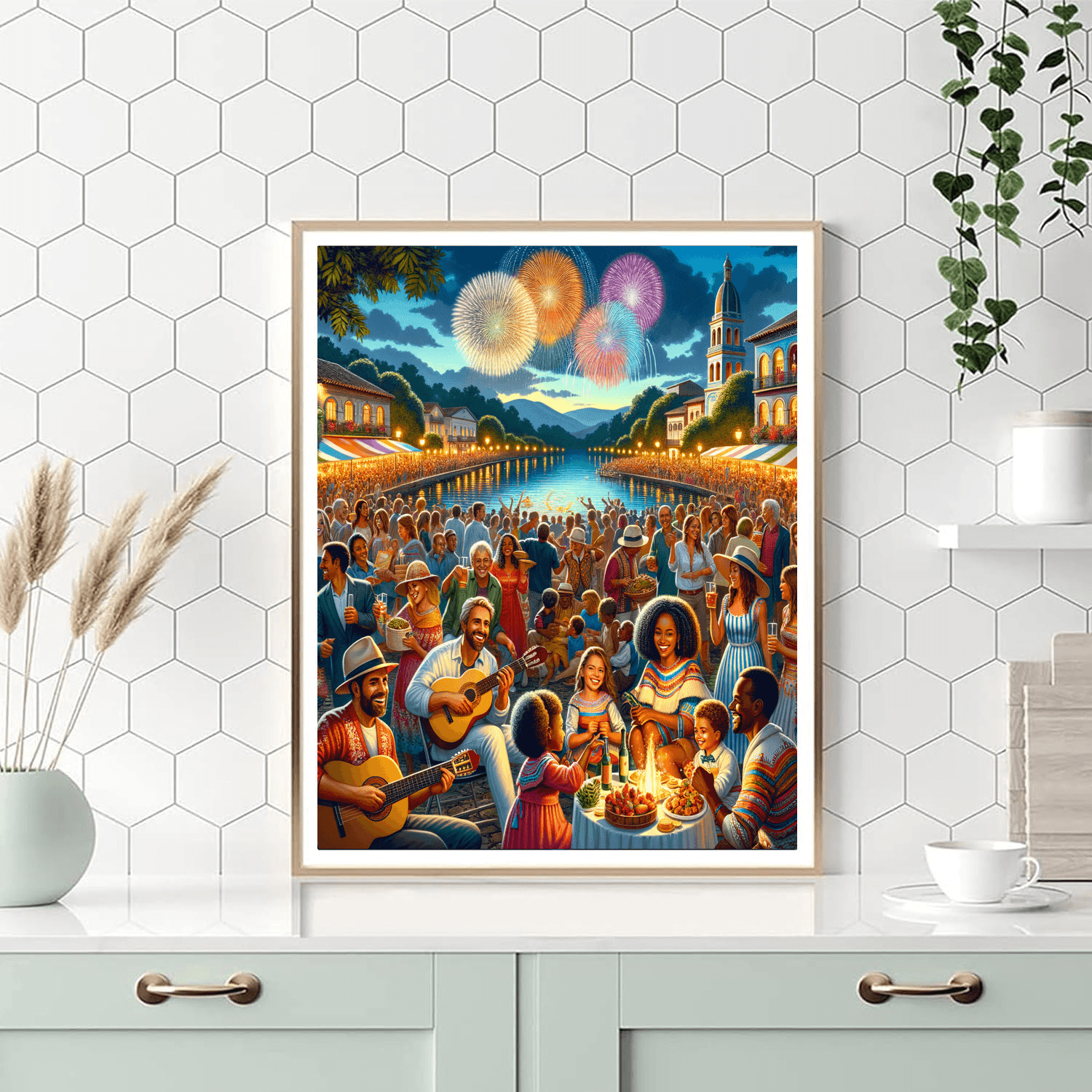 Zürich Fest - Switzerland - DIY Painting By Numbers Kit - Artistry Rack