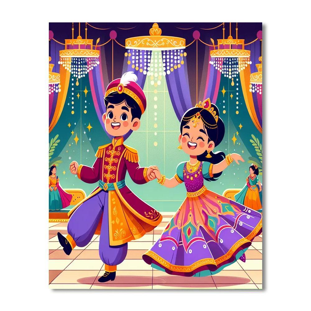 Royal Ball Paint By Numbers Art