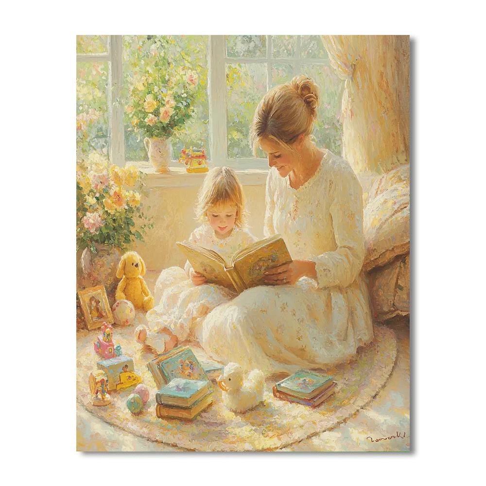 The Gift Of Storytime Numbered Painting Kits