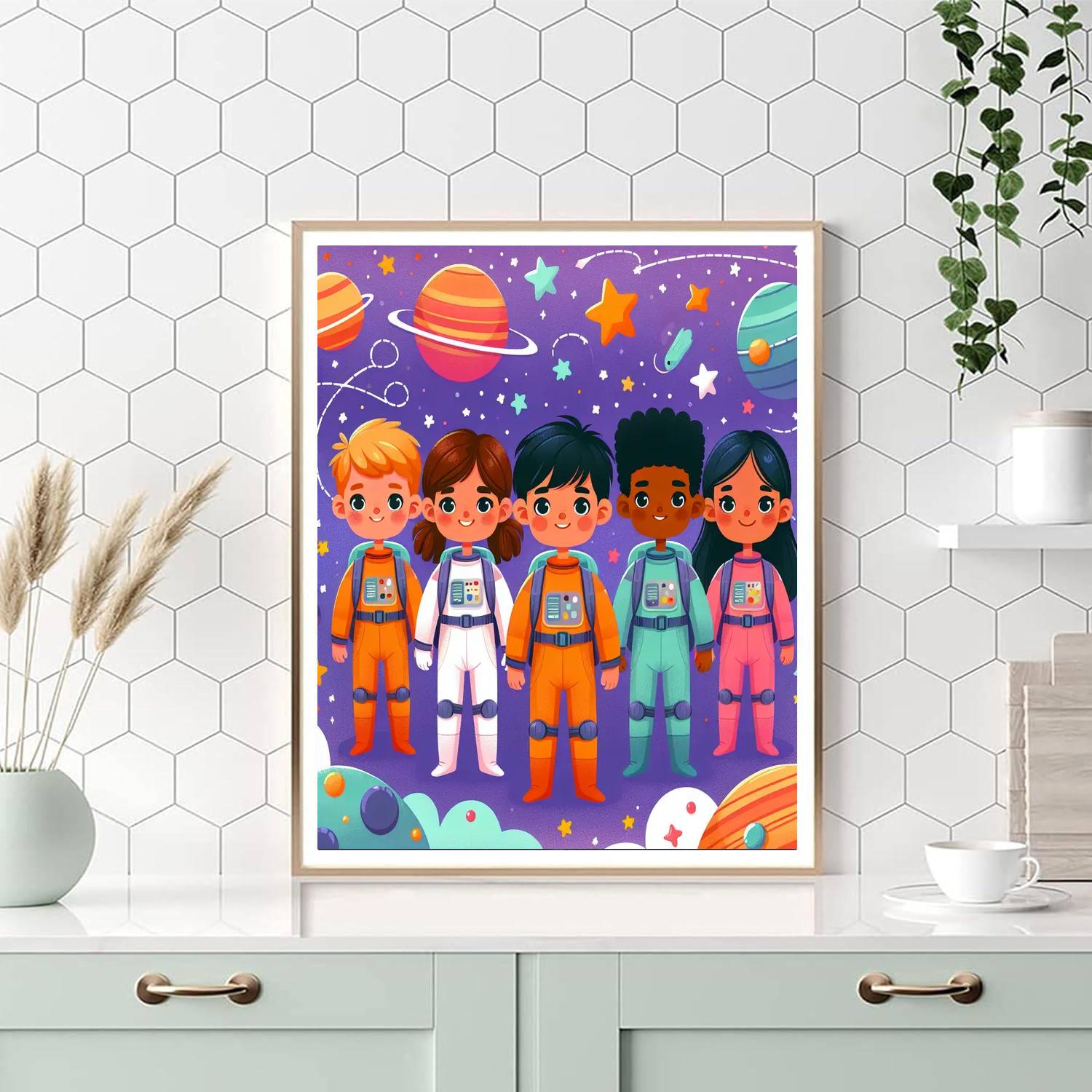 Galaxy Getaway Numbered Painting Kits