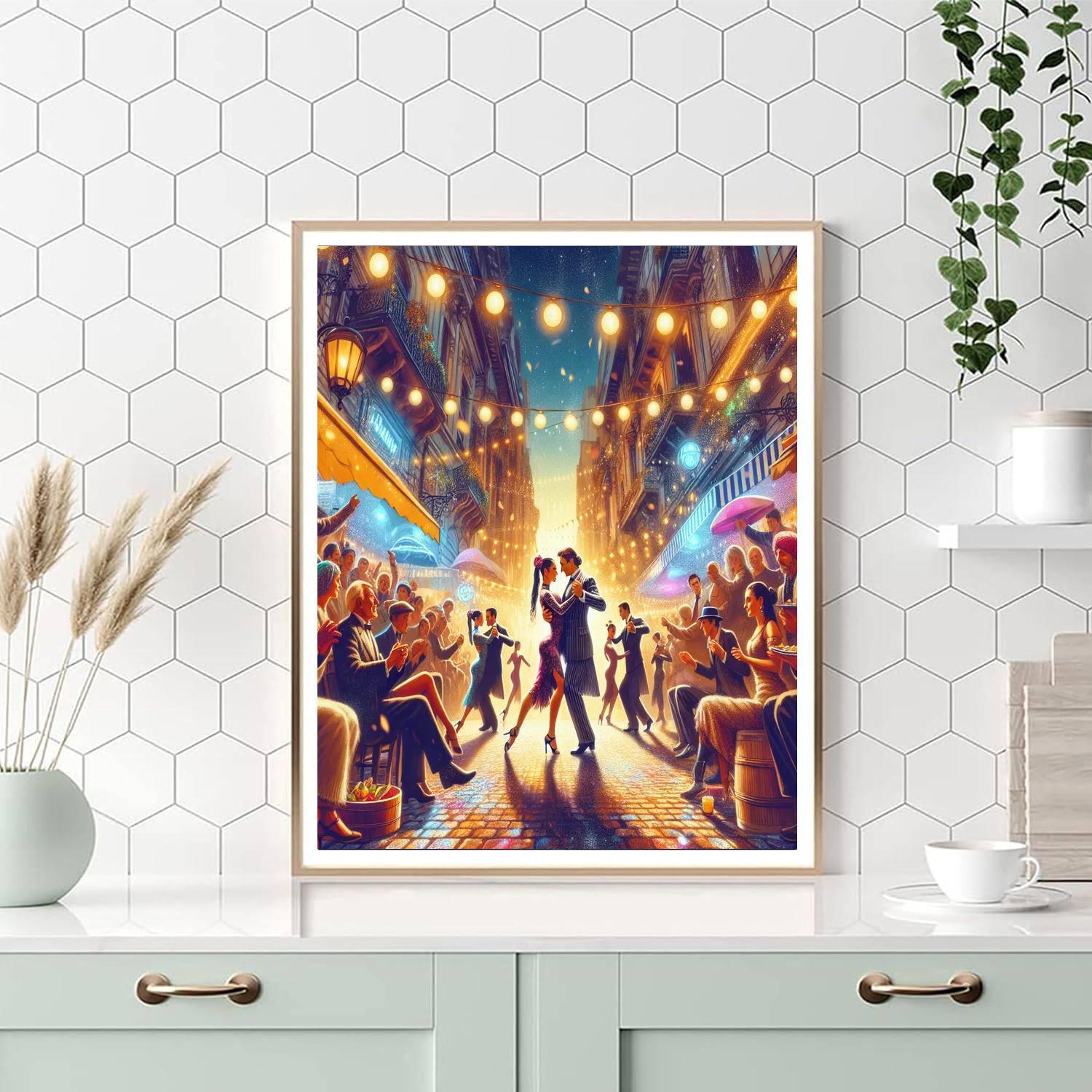 Buenos Aires Tango Festival - Argentina Paint By Numbers Art