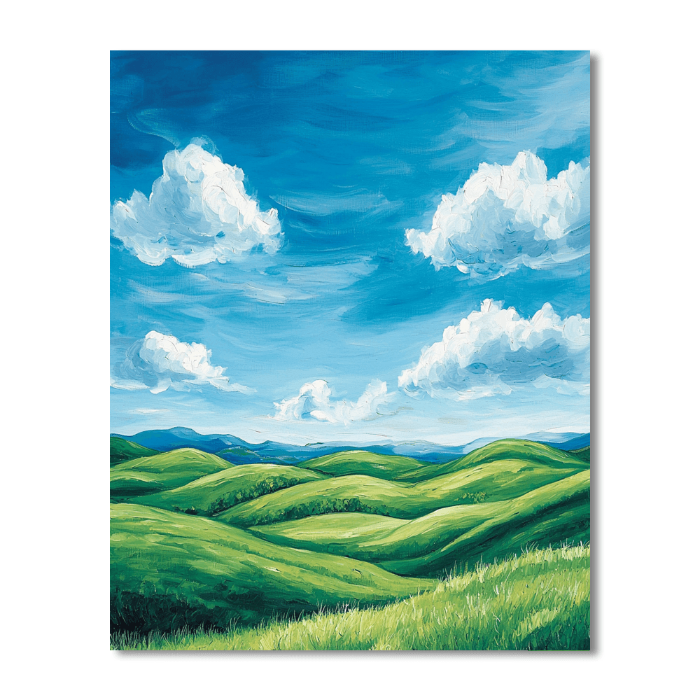 Constable Inspired Rural Charm  DIY Paint By Numbers