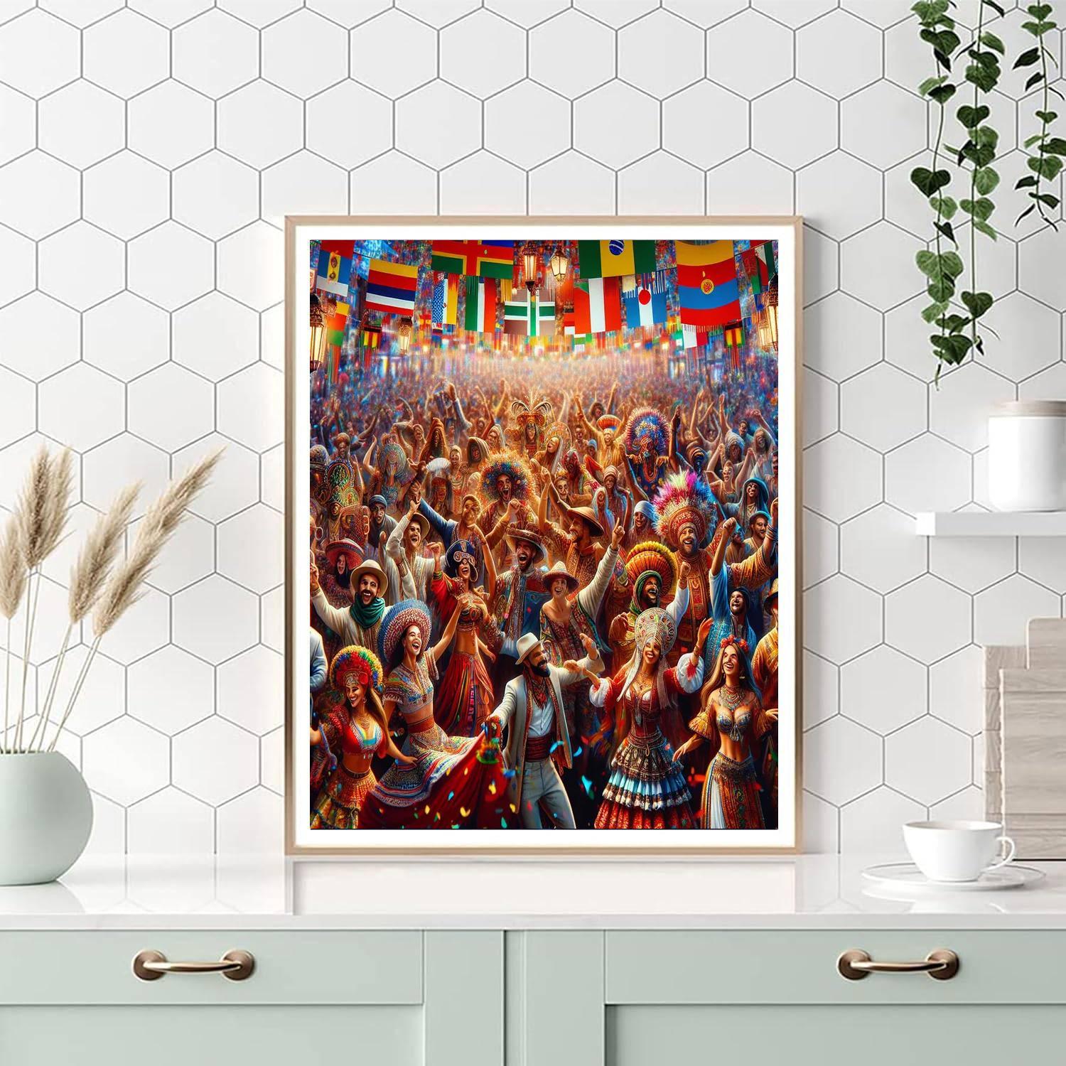 Cultural Heritage Festival Numbered Painting Kits