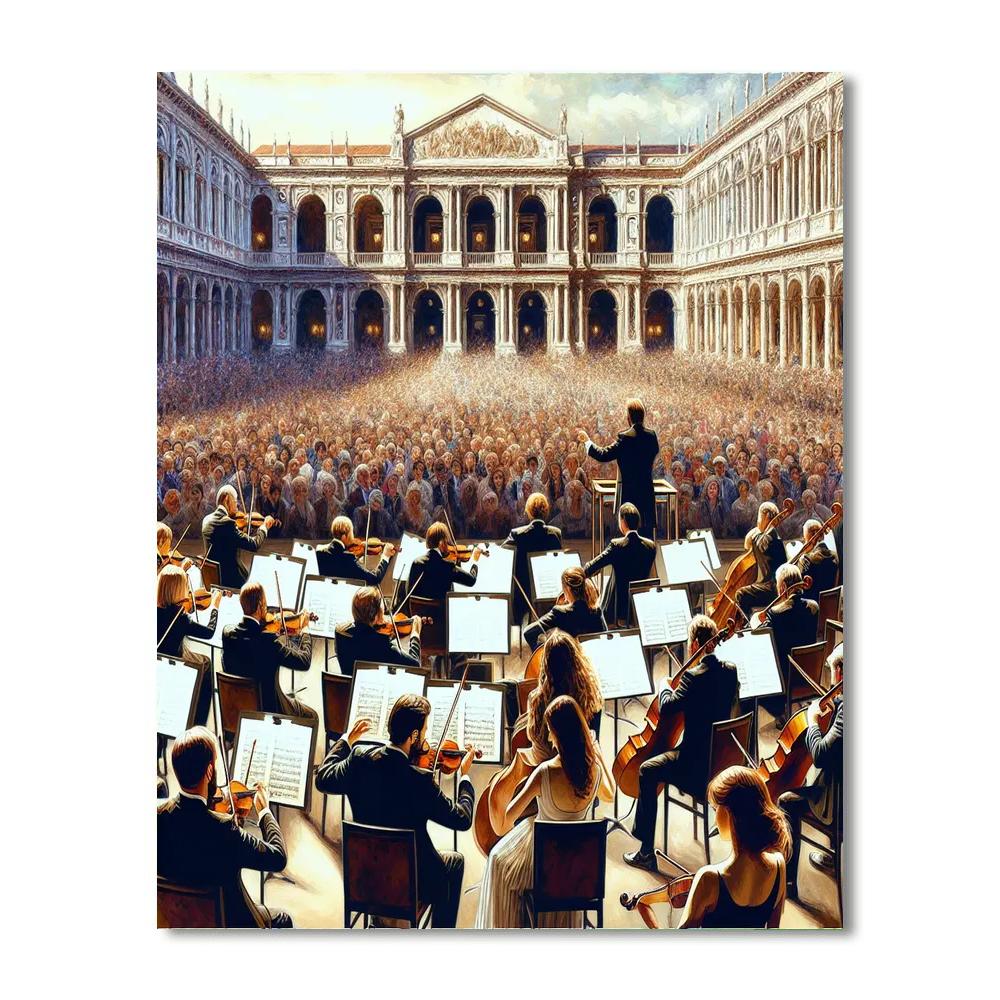 Enescu Festival - Bucharest Numbered Painting Kits