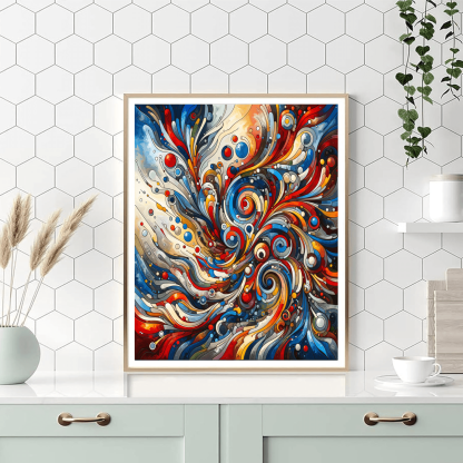 A Splash Of Colors Paint By Number