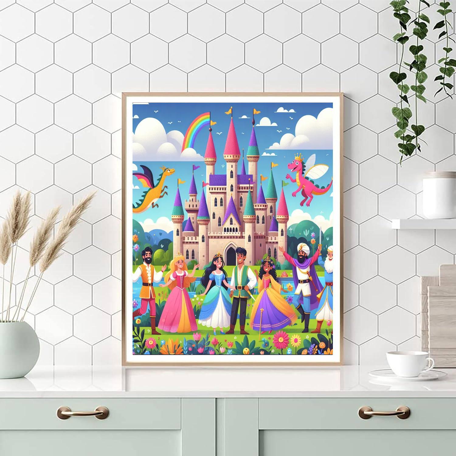 Creative Castle Play Paint By Numbers