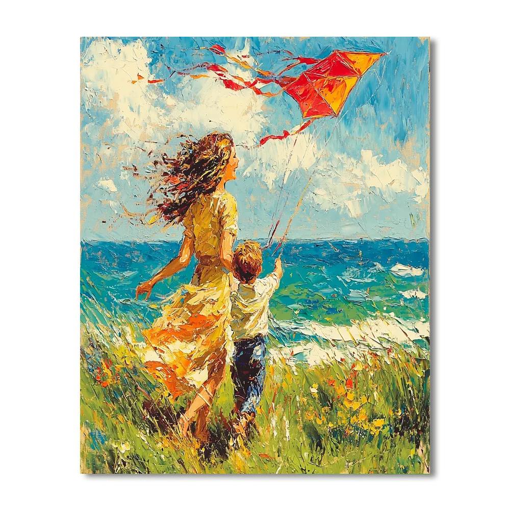 Breezes Of Laughter Paint By Numbers Kits