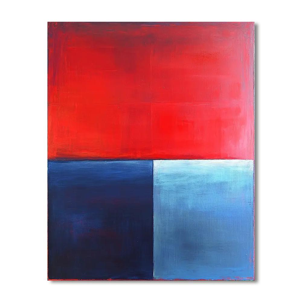 Mark Rothko Inspired Emotional Horizons  Paint By Numbers