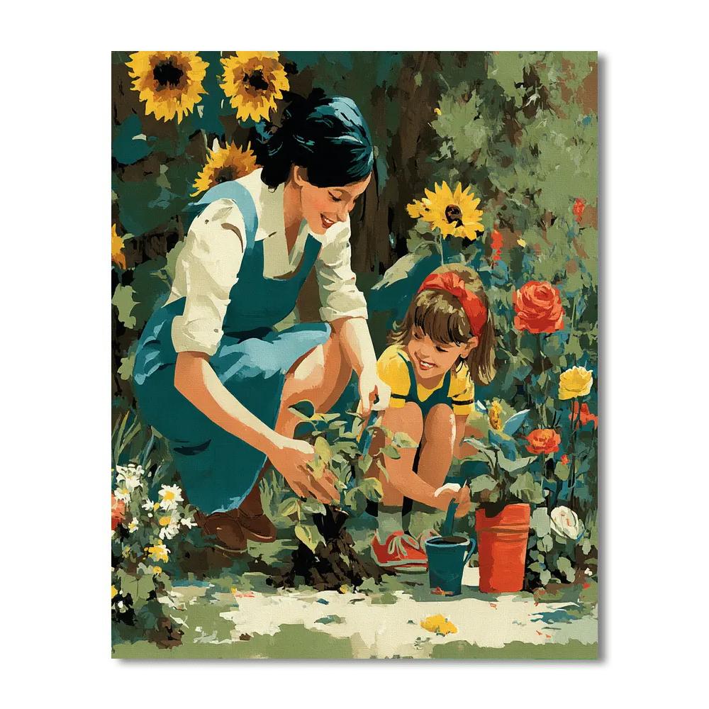 Mother's Garden Of Memories Number Painting